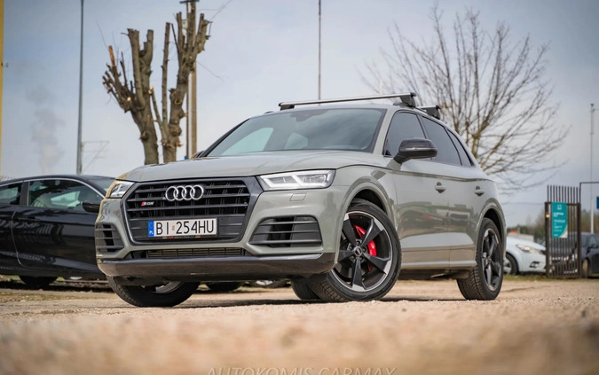Audi SQ5 cena 189000 przebieg: 48900, rok produkcji 2019 z Białystok małe 596